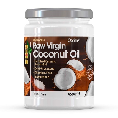 Optima Organic Raw Virgin Coconut Oil 453g